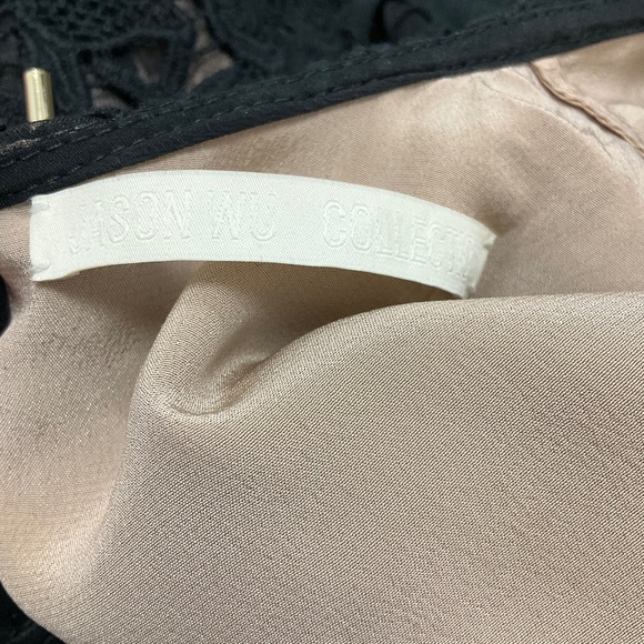 JASON WU COLLECTION BLACK LACE COCKTAIL DRESS - Picture 4 of 5